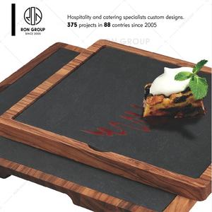 Placa <span class=keywords><strong>de</strong></span> madera redonda personalizada para restaurante, venta al por mayor, para Pizza, para picar queso, para servir, para Pizza - Product Image 5