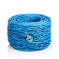 Chine fournisseur Cat6 câble lan utp ftp cat6 24awtg FTP câble réseau cat6 câble 1000ft boîte pour réseau