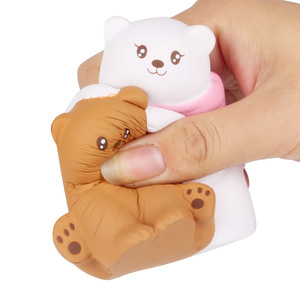 Juguete Antiestrés con Forma de Osito de Peluche, Figura Decorativa de Peluche Tipo Animal - Product Image 3