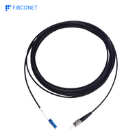 Kabel Patch Fiber Optik Fibconet Anti Tikus Berlapis Baja SC/UPC Biru 2mm 3M -40 hingga +80C
