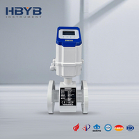 Débitmètre électromagnétique bidirectionnel pour eau potable, affichage OLED, Modbus 4-20mA, large application