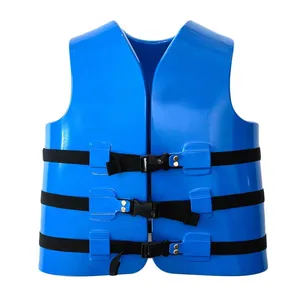 Kids Swim Vest Vinyl Coated NBR/PVC Closed Cell Foam Adults Soft Life Vest Jacket