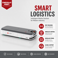 Robot AGV compact à guidage magnétique, recharge automatique intelligente, manutention et levage, transport automatique de palettes pour ligne de production