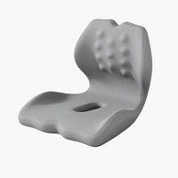 Coussins de siège orthopédiques, coussin de soutien lombaire en mousse à mémoire de forme, coussin de lecture pour la taille, coussin de dossier pour siège de voiture, maison, bureau