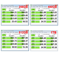 Ceamere 2.5 interno ''SSD 128G 240G 256G 480G 512G 960G 1TB 2TB 4TB disco rigido SATA 3 2.5 pollici per Laptop Desktop