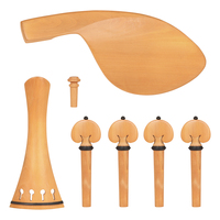 Violin Accessories Boxwood 4-piece Set