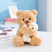 Boneka Teddy Bear Lucu yang Dapat Dipeluk, Mainan Kelinci Kecil untuk Teman Tidur, Mainan Anak-anak, Boneka Lembut untuk Tidur dan Kenyamanan