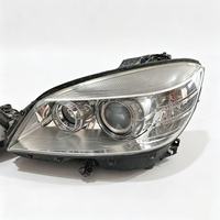 Pièces de voiture d'occasion, ensemble de phares au xénon 24V 25W 3000K pour Classe C W204 2007-2011, paire gauche et droite, lentille transparente