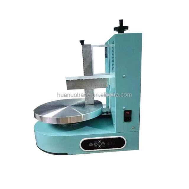 Automatic Cake Mixer Machine 4-12 Inch Cream Coating Smoothing Easy to Operate 220V 1 Year Warranty
