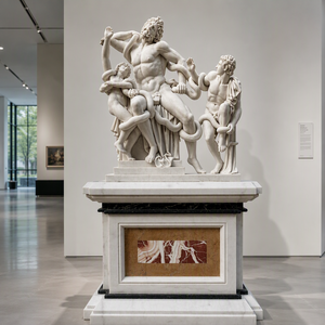 <span class=keywords><strong>Statua</strong></span> di Lusso Laocoon in Marmo Bianco, Figura Greca Antica per Giardino, Piazza, Museo, Villa e Decorazioni Architettoniche - Product Image 5