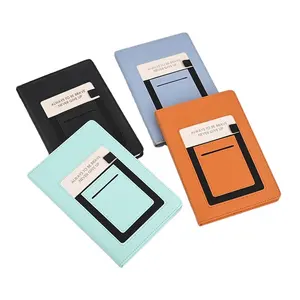 Offerta speciale diario taccuino e penna A6 filo cucito Pu Notebook con il telefono e penna Loop