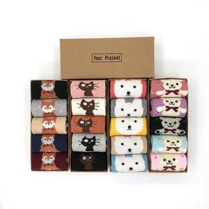 الخريف والشتاء الدافئ الصوف الأعمال اللباس الكلاسيكي الجملة طاقم المضادة للبكتيريا صفعة أنبوب عارضة هدية عيد الميلاد الجوارب - Product Image 5