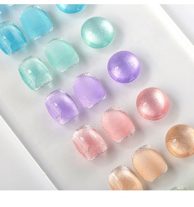 ยา<span class=keywords><strong>ทา</strong></span><span class=keywords><strong>เล็บ</strong></span>กลิตเตอร์แฟชั่<span class=keywords><strong>น</strong></span>ใหม่ <span class=keywords><strong>สี</strong></span>ฟ้าแฟรี่ แบบลอกออกได้ ยูวี แคทอาย <span class=keywords><strong>สี</strong></span>ฟ้าท้องฟ้า เจลทาเล็บ - Product Image 2