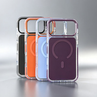 Coque magnétique JOYPORODO B541 Colors pour iPhone 18 17 Pro Max, chargement magnétique puissant, antichoc, protection arrière souple en gel