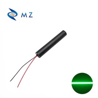Vente chaude Usine Ventes Directes Compact D16mm 520nm 10/20/30/50mw Monomode Ligne Verte Laser Module De Qualité Industrielle