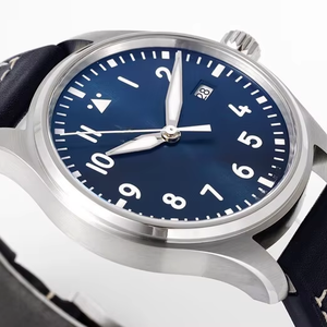 Reloj de pulsera deportivo de lujo para hombre de alta calidad, función completa, movimiento automático, caja de acero inoxidable, puntero de goma, esfera de fase lunar - Product Image 5