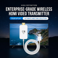Kit de transmission vidéo sans fil WiFi 5 GHz, adaptateur de mise en miroir d'écran matériel 50 m pour mur vidéo LED