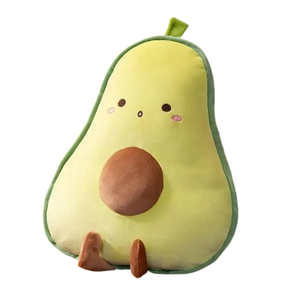 Almohada novedosa con forma de fruta, almohadas de frutas, decoración del hogar, juguetes de animales de peluche suaves, almohada de felpa de aguacate, regalos de cumpleaños para niñas - Product Image 5