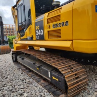 Prix imbattable ! Excavatrice sur chenilles d'occasion Komatsu PC240LC d'origine japonaise, modèle PC240, à vendre.