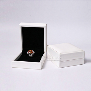 Caja de embalaje de joyería de lujo personalizada Shero, cuero Pu, elegante anillo, collar, brazalete, caja de embalaje de joyería, Cajas de Regalo - Product Image 5