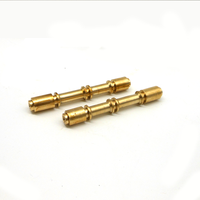 High Precision CNC Machined Brass for Machining Multi-Step Cylindrical Pin Broaching for Custom Instrument Assembly Fittings