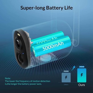 Pin điện năng thấp HD 2MP 1920x1080p năng lượng mặt trời cctv camera an ninh với 2.4 Gam wifi hỗ trợ - Product Image 6