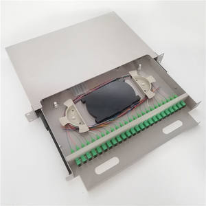 Sunet מחיר הסיטונאי תיבת מסוף מלא טעונה 24 יציאות sc/<span class=keywords><strong>apc</strong></span> ו מגירה מתלה צמות תיבת מסוף - Product Image 6