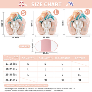 Anillo <span class=keywords><strong>de</strong></span> Natación Inflable <span class=keywords><strong>para</strong></span> Bebés Swimbobo, Anillo <span class=keywords><strong>de</strong></span> Natación Inflable con Capota <span class=keywords><strong>para</strong></span> Niños, Color Rosa - Product Image 5
