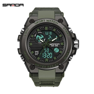 <span class=keywords><strong>Montre</strong></span> digitale pour <span class=keywords><strong>homme</strong></span> SANDA 739 <span class=keywords><strong>G</strong></span> Style, <span class=keywords><strong>montre</strong></span> de sport décontractée, résistante aux chocs, étanche, <span class=keywords><strong>montre</strong></span> électronique pour <span class=keywords><strong>homme</strong></span> - Product Image 3