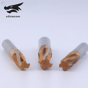 Xdracon Tùy Chỉnh 1/3/4 Răng Tungsten Carbide Chủ Đề End Mill Set HRc55 Chủ Đề Phay Cutter Cho Công Cụ CNC - Product Image 3