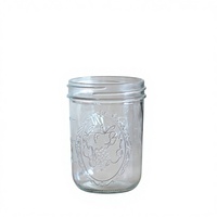 Stoples Kaca Mulut Lebar 500ml Kedap Udara, Food Grade, Merek Sishang, Cina Hubei, Untuk Menyimpan Bumbu & Rempah-rempah