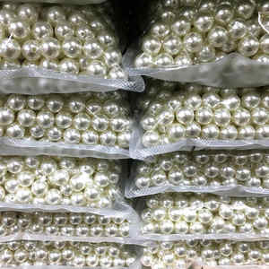 Bán buôn thời trang phong cách thủy tinh đầy màu sắc ngọc trai hạt thủy tinh lỏng hạt ngọc trai - Product Image 5