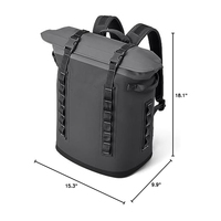 Sac à dos isotherme ergonomique à sangle réglable, 5,2 gallons, robuste et souple, pour la randonnée, les pique-niques et les activités de plein air