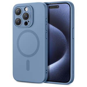 <span class=keywords><strong>Coque</strong></span> <span class=keywords><strong>ESR</strong></span> pour <span class=keywords><strong>iPhone</strong></span> 15 Pro avec écran en silicone liquide ultra-mince Pr Otector pour téléphone 14/15/16 Pro Max absorbant les chocs - Product Image 6