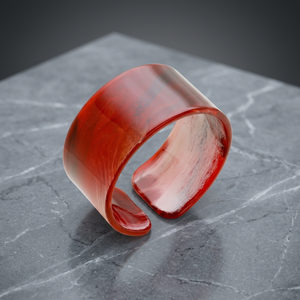 Bracelet en résine artisanal écologique de qualité supérieure, motif floral tendance pour femmes, nouvelle arrivée - Product Image 5