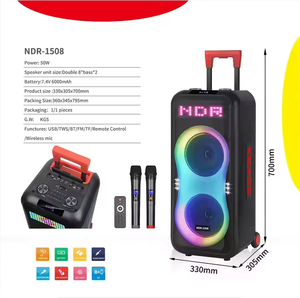 Modul penguat Subwoofer <span class=keywords><strong>Bluetooth</strong></span> <span class=keywords><strong>LED</strong></span> RGB-frekuensi saluran 2.0 untuk teater Rumah & suara acara - Product Image 6