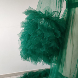 Abito <span class=keywords><strong>da</strong></span> Sposa in Tulle Trasparente Ettereo <span class=keywords><strong>per</strong></span> Servizio Fotografico, Matrimonio, <span class=keywords><strong>Maternità</strong></span>, Baby Shower, Gravidanza - Product Image 4