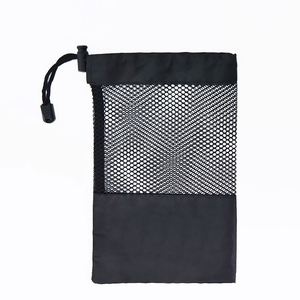 Sac à cordon personnalisé en terylène grande capacité pour tapis de yoga avec impression de logo pour marque personnelle - Product Image 1