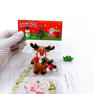 Jouet de compression TPR de Noël unisexe, jouet anti-stress Père Noël, jouet souple Taba, cadeau de Noël en forme de renne, vente chaude - Product Image 6