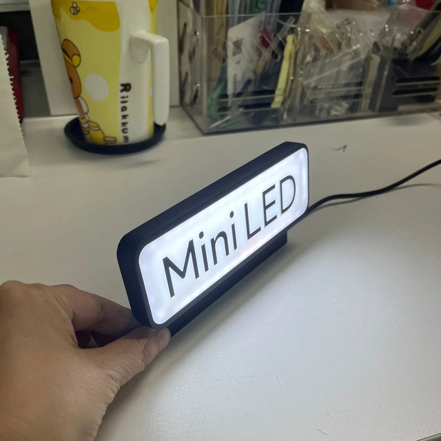 Customize Store Used Outdoor and Indoor Led Lighted Acrylic Material Adverting Hanging Signboard Nameplate Lighting Board