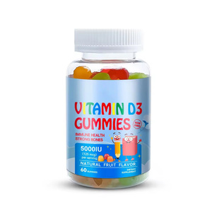 Gummies de <span class=keywords><strong>Vitamine</strong></span> D3 5000 UI pour Enfants – Complément Alimentaire Énergie, Humeur et Santé des Os et des Articulations - Product Image 2