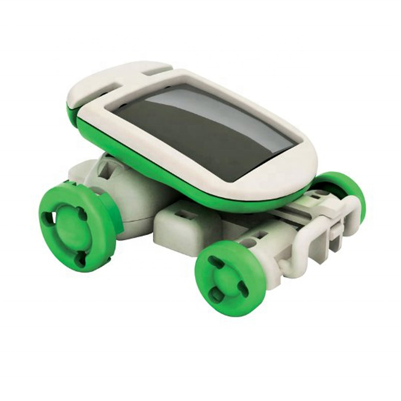 Обучающая игрушка 6 в 1, игрушки на солнечной батарее, лодка, вентилятор, автомобиль, робот «сделай сам», игрушки на солнечной батарее для детей