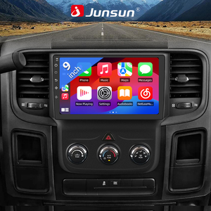 Radio Estéreo para Auto Junsun con Carplay para Dodge <span class=keywords><strong>RAM</strong></span> 1500 2500 3500 2013-2019, Reproductor de DVD para Auto, Unidad Principal de Radio, Navegación GPS - Product Image 1