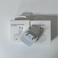 Adaptateur secteur PD 40W avec 60W max pour chargeur iPhone 40W, câble Type C pour iPhone 17 16 15 14 13 12 11