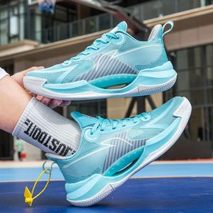 Chaussures de basket-ball pour hommes de haute qualité, respirantes et à séchage rapide, chaussures de course pour adolescents, durables et élégantes - Product Image 5