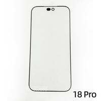 Vente en gros 1:1 pour iPhone 18 18pro 18 Pro Max 18p 18pm 18Duo Verre d'écran avec OCA pour Mini Pro Max Plus Pièces de réparation