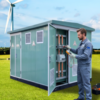 Huaxin – Nouvelle Poste de Distribution Électrique Mobile Compacte Personnalisée de Type Boîtier, Équipement Préfabriqué Triphasé en Acier Laminé à Froid