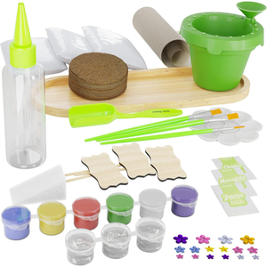 Juego de Macetas para Pintar para Niños, Hazlo Tú Mismo, Crea Tu Propio Jardín, Kit de Pintura para Niños - Product Image 3