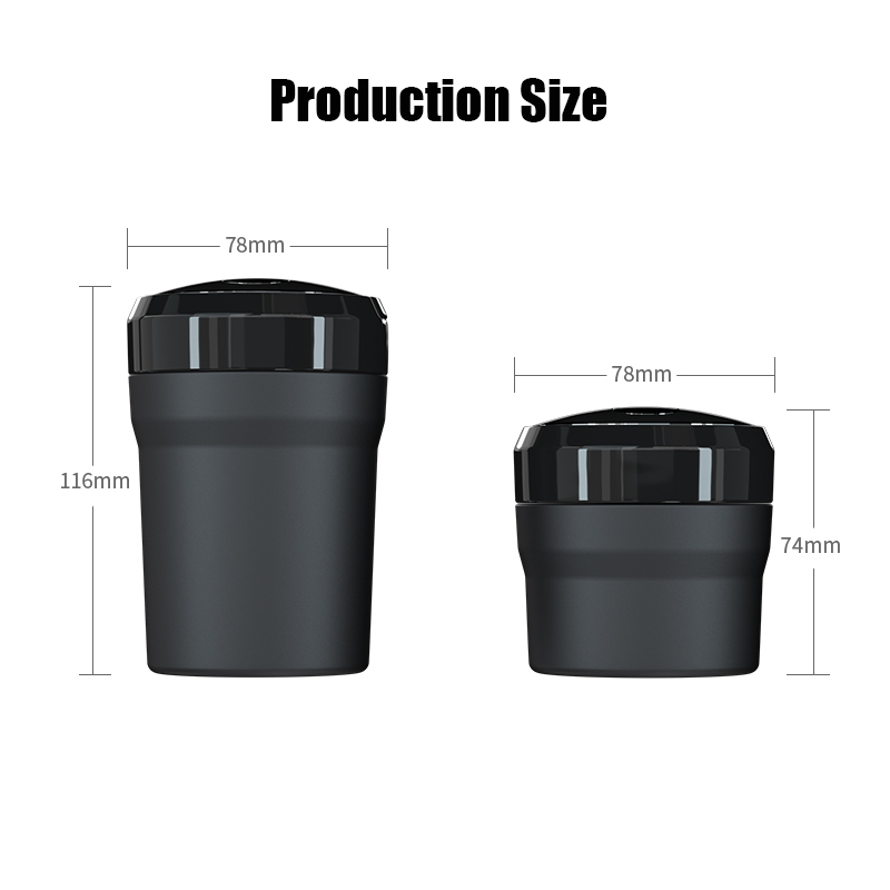 Universal Car Ashtray Cup Holder - Portable Smokeless LED Auto Accessory