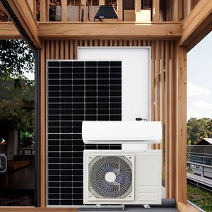 Climatiseur solaire à prix abordable 12000 BTU Refroidissement/Chauffage pour usage domestique avec panneaux UNP-DC48V12K WIFI 1.100% Cuivre Pur P - Product Image 3